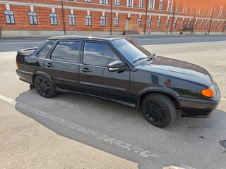 2009 Lada (ВАЗ) 2115, чёрный, 140000 рублей, вид 3