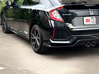 2019 Honda Civic X Рестайлинг, чёрный, 2100000 рублей, вид 4
