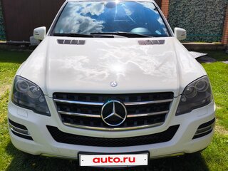 2011 Mercedes-Benz M-Класс 350 II (W164) Рестайлинг, белый, 2100000 рублей, вид 2
