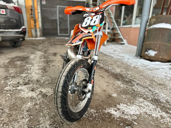 2010 KTM 50 SX, оранжевый, 80000 рублей - вид 7
