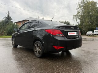 2014 Hyundai Solaris I Рестайлинг, чёрный, 1015000 рублей, вид 5