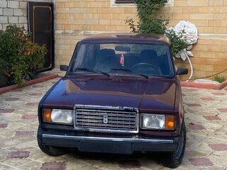 2008 Lada (ВАЗ) 2107, красный, 135000 рублей, вид 1