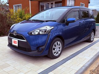 2016 Toyota Sienta II, синий, 1520000 рублей, вид 1