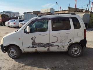 1999 Suzuki Wagon R II, белый, 80000 рублей, вид 4