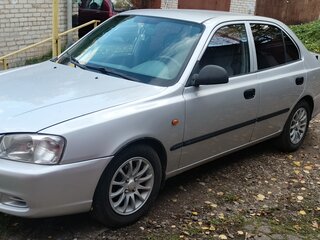 2008 Hyundai Accent ТагАЗ II, серебристый, 365000 рублей, вид 3