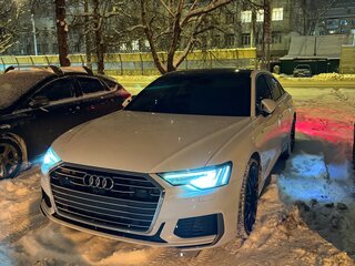 2020 Audi A6 40 TDI V (C8), белый, 3650000 рублей, вид 1