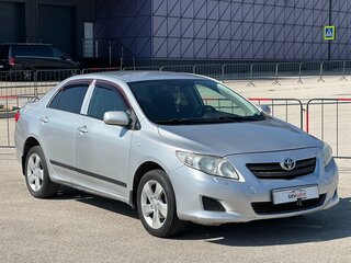 2007 Toyota Corolla AMT X (E140, E150), серебристый, 747000 рублей, вид 3