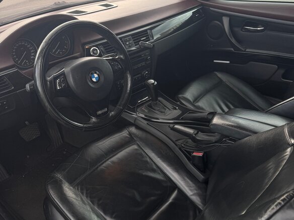 2007 BMW 3 серии 325i V (E90/E91/E92/E93), чёрный, 859000 рублей - вид 11