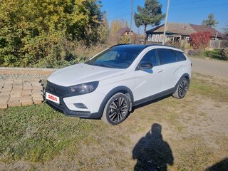 2021 Lada (ВАЗ) Vesta SW Cross I, белый, 1500000 рублей, вид 1