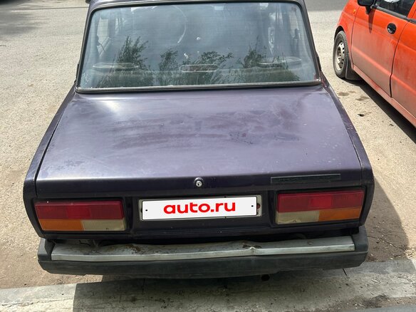 2004 Lada (ВАЗ) 2107, фиолетовый, 75000 рублей - вид 3
