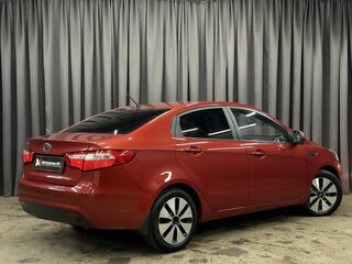 2012 Kia Rio 4-speed III, красный, 799777 рублей, вид 4