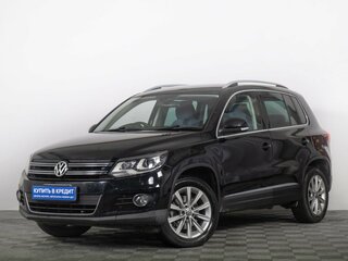 2012 Volkswagen Tiguan I Рестайлинг, чёрный, 1269000 рублей, вид 2