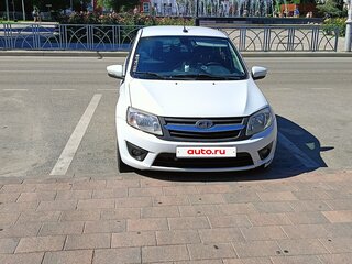 2015 Lada (ВАЗ) Granta I, белый, 410000 рублей, вид 2