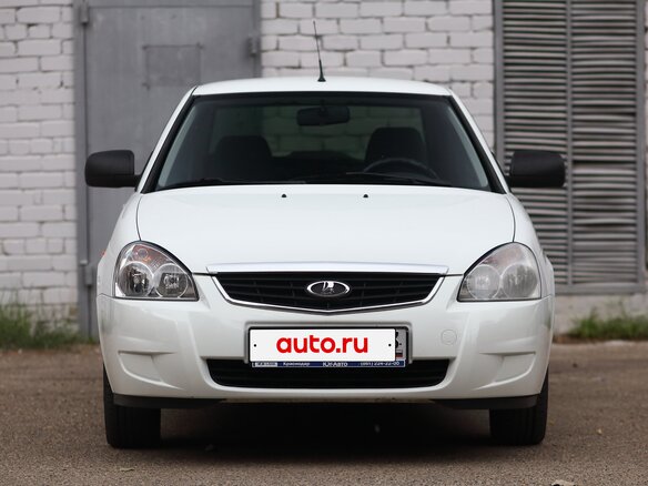 2012 Lada (ВАЗ) Priora I, белый, 550000 рублей - вид 1