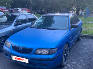 1998 Mazda 626 V (GF), синий, 100000 рублей, вид 1