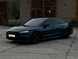 2019 Audi A7 55 TFSI II (4K), зелёный, 4000000 рублей, вид 1