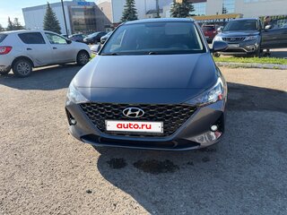 2021 Hyundai Solaris II Рестайлинг, серый, 1690000 рублей, вид 2
