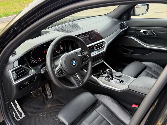 2019 BMW 3 серии M340i xDrive VII (G2x), чёрный, 6100000 рублей - вид 9