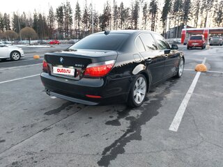 2006 BMW 5 серии 530i V (E60/E61), чёрный, 1300000 рублей, вид 5