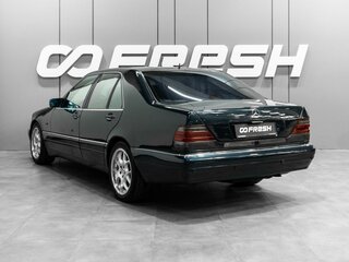 1998 Mercedes-Benz S-Класс 320 III (W140) Рестайлинг, чёрный, 1870000 рублей, вид 2