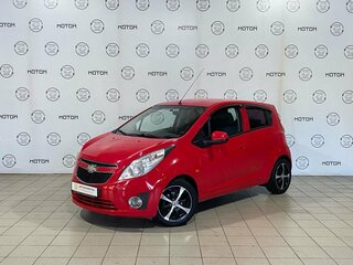 2012 Chevrolet Spark III, красный, 499000 рублей, вид 3