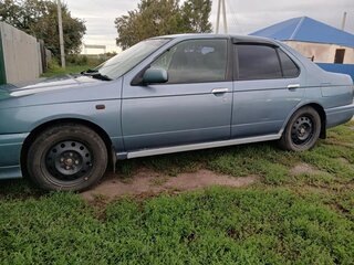 1999 Nissan Bluebird QG18 XI (U14), голубой, 200000 рублей, вид 2