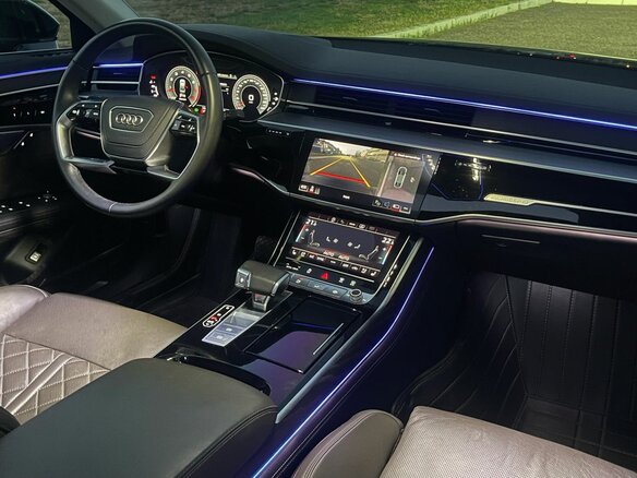 2023 Audi A8 Long 50 TFSI IV (D5) Рестайлинг, чёрный, 10500000 рублей - вид 31