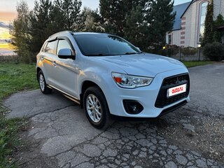 2014 Mitsubishi ASX I Рестайлинг, белый, 1300000 рублей, вид 1