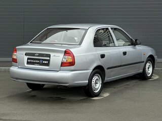 2008 Hyundai Accent ТагАЗ II, серый, 335000 рублей, вид 5