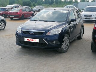 2010 Ford Focus II Рестайлинг, синий, 340000 рублей, вид 3
