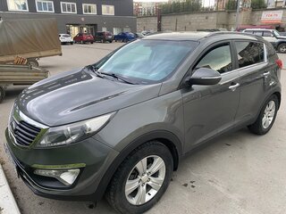 2010 Kia Sportage III, серебристый, 875000 рублей, вид 1