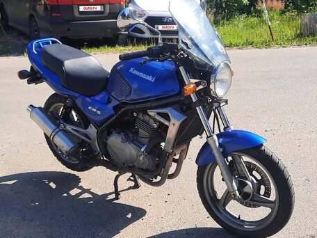 2001 Kawasaki ER-5, синий, 209000 рублей, вид 4