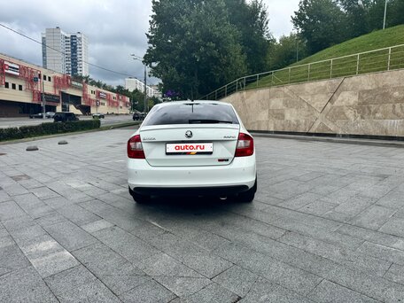 2014 Skoda Rapid I, белый, 835000 рублей, вид 5