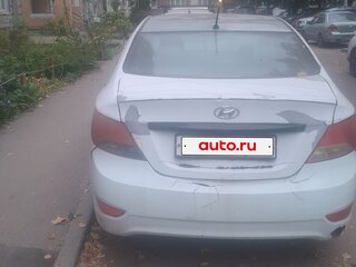 2014 Hyundai Solaris I, белый, 320000 рублей, вид 2
