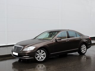2010 Mercedes-Benz S-Класс 500 V (W221) Рестайлинг, коричневый, 1899000 рублей, вид 3