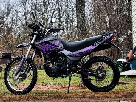 2014 Stels 250 Enduro, чёрный, 75000 рублей, вид 3