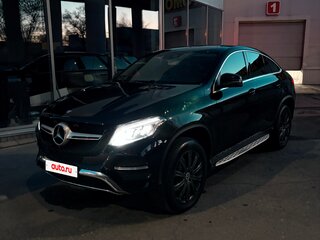 2017 Mercedes-Benz GLE Coupe 350 d I (C292), чёрный, 3969000 рублей, вид 2