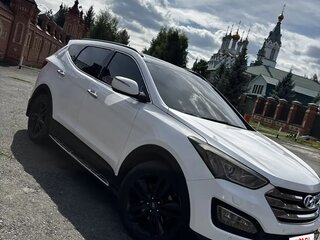 2013 Hyundai Santa Fe III, белый, 1700000 рублей, вид 2