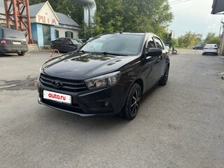 2016 Lada (ВАЗ) Vesta I, чёрный, 670000 рублей, вид 1
