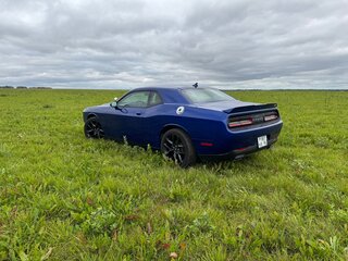 2018 Dodge Challenger III Рестайлинг 2, синий, 3300000 рублей, вид 5