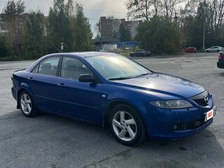 2006 Mazda 6 I (GG) Рестайлинг, синий, 300000 рублей, вид 4