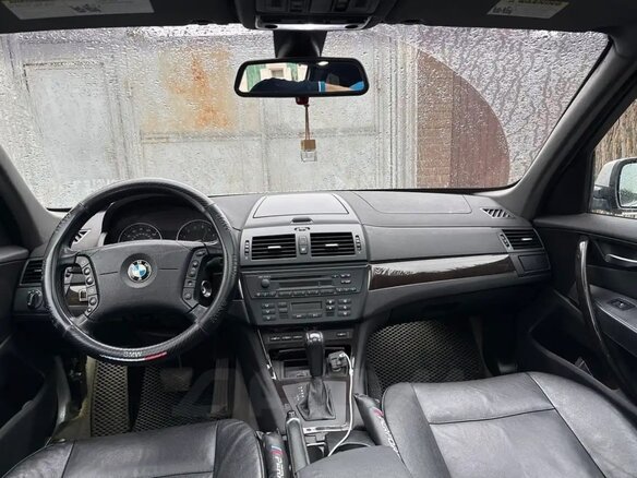 2004 BMW X3 25i I (E83), серебристый, 930000 рублей - вид 12