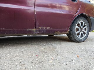 2007 Chevrolet Lanos I, пурпурный, 100000 рублей, вид 4