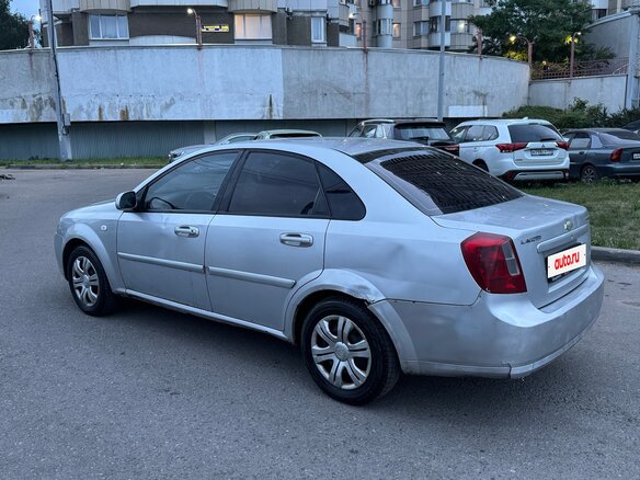 2008 Chevrolet Lacetti I, серебристый, 150000 рублей - вид 4