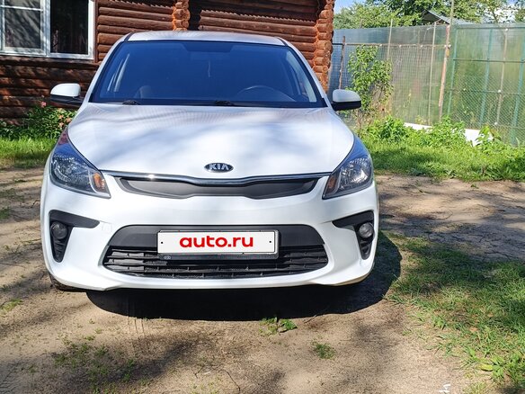 2018 Kia Rio IV, белый - вид 1