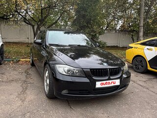 2008 BMW 3 серии 325i V (E90/E91/E92/E93), чёрный, 1050000 рублей, вид 1