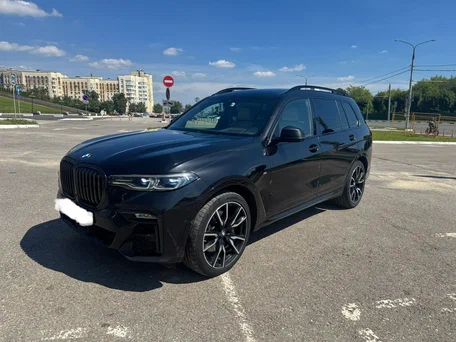 2021 BMW X7 30d I (G07), чёрный, 8800000 рублей, вид 2