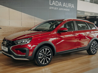 2026 Lada (ВАЗ) Vesta SW I Рестайлинг (NG), красный, 1935000 рублей, вид 2