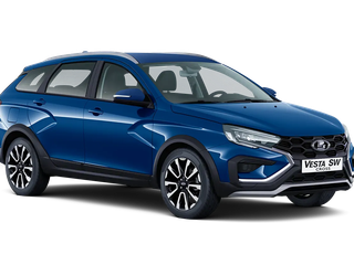 2026 Lada (ВАЗ) Vesta SW Cross I Рестайлинг (NG), синий, 2118000 рублей, вид 1