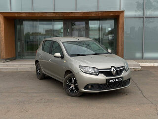 2016 Renault Sandero II, бежевый, 670000 рублей, вид 3